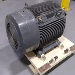 Siemens 1LA6 253-2AB60-Z Ac Motor, 62KW/83HP. Fixed Price $1745.00.