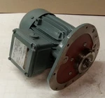New Bauer 0.37 Kw (1/2 Hp) Gear Motor 230/460 1600 Rpm G01-10/DK64-163L-AS/M. Fixed Price $242.99.