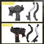 Pcv Crankcase Valve Cover Vent Oil Separator Hose For Vw 2009-10 Passat Tiguan. Fixed Price $34.19.