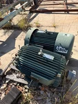 2X 100HP 600V 3PH Toshiba Electric Motor. Fixed Price $990.00.