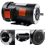 Hp Electric Motor Phase 56C Frame 1800 Rpm Tefc 208 230 460 Volt. Fixed Price $439.95.