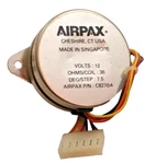 Airpax C82704 Stepper Motor 12 Vdc Coil Ohms 36 Deg/step 7.5 Bipolar. Fixed Price $39.00.