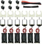 Eudax 6 Set Small Dc Mini Electric Hobby Motors 1.5V-3V 24000RPM With 2X1.. Fixed Price $15.77.