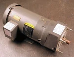 Baldor M1704T 1HP Ac Motor With Stearns Brake. Fixed Price $255.00.