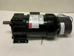 Ac Gear Motor 4ZJ52B Dayton 1/4 230V 60 Hz With Magnetic Disc Brake 5X400A. Fixed Price $500.00.