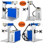 Vevor 20W 30W 50W Raycus Fiber Laser Metal Marking Machine Rotary Axis. Fixed Price $1499.99.