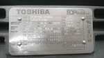 Toshiba 7.5 Hp 3500RPM 213T Frame 460V 2K4Y75L3ZVHH Electric Motor. Fixed Price $800.00.