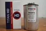 Titan Hd PRCFD8075A Motor Run Capacitor- Round 80+7.5MFD 440/370VAC. Fixed Price $37.95.