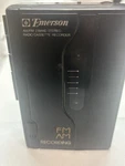 Emerson Amfm To Band Stereo Radio Cassette Recorder Ac 2111 Is No Headphones. Fixed Price $9.00.