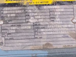 Baldor 5HP 1800 DC2112ATC7 Tenv 180VDC Location. Fixed Price $3500.00.
