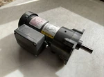 Baldor 24E596W253G1 Motor 1PH 128RPM 0.07HP 115V 0.84A 30 Torque 12.5:1 Ratio. Fixed Price $40.00.