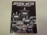 Oriental Motor General Catalog 1980 Orix Fan Vexta Speed Control Stepping. Fixed Price $19.99.