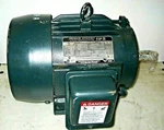 Toshiba Eqpiii 3PH Induction Motor Type Ikh, 1HP, 182T, 870 Rpm, 30018FLFAMH. Fixed Price $250.00.