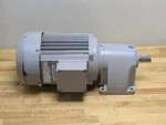 Abm Gear Motor G80/4D80E-4, 230/400VAC, 50HZ, 1.1 Kw, 205 Rpm. Fixed Price $225.00.