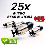 25PC 3V Micro Planetary Gearbox Motor High Torque Dc Diy Robot 24HR Ship!. Fixed Price $54.98.