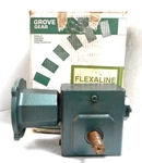 Grove Gear Flexaline Reducer BM220-3, Input Hp 1.56, 15:1 Ratio, 1750 Rpm. Fixed Price $180.00.