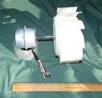 Euroka Electrical Motor With Fan Blade Attached Model: CR8225-1204 120V 60HZ. Fixed Price $41.50.