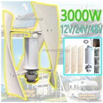 3000W Vertical Turbine Generator 12V/24V/48V Mppt Controller Windmill Motor. Fixed Price $333.70.