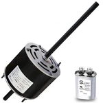 Rv Fan Motor With Capacitor, Replacement For Coleman Mach Air.... Fixed Price $112.86.