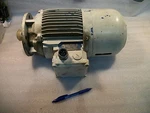 Aeg Ambx 90 LY4/12 R3 2-SPEED Ac Motor, 460 Volt, 166 Rpm & 360 .75 Kw 1HP. Fixed Price $295.00.
