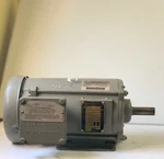 Baldor M7034T Electric Motor 1.5HP Rpm 1740 60HZ PH3 Frame 145T. Fixed Price $200.00.