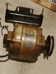 Vtg. Sunlight Electical Co. 1/4 Hp Motor W/ Bracket Tested Works S-4386. Fixed Price $20.00.