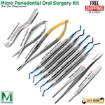 Micro Periodontal Oral Surgery Kit Surgical Instruments Dental & Ce. Fixed Price $67.30.