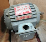 Delco Phase Ac Motor 1T6096-BD 143T Frame 1/4 Hp 975 Rpm 220/380 V 51208LR. Fixed Price $200.00.