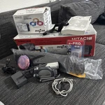 Hitachi Dvd Multi Format DZ-BX31A Digital Slr Camera Value Pack. Fixed Price $80.00.