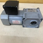 Gtr Induction Gear Motor, Model BF2SM15-100TG2A 3PH 1/10HP 100:1 208-230VAC. Fixed Price $129.99.