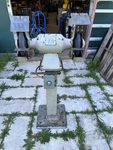 Baldor 1021W 10" Grinder W/pedestal - Phase 230/460V W/key Switch, Dresser. Fixed Price $850.00.