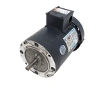 Used Leeson 112379.00 Motor 1HP 208-230/460V 5/8" Dia. C6T11FC11F. Fixed Price $280.00.