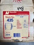 Magnetek 435 Universal Electric Motor 1/2HP 1075RPM 460V HF3J022N Phase. Fixed Price $89.00.