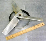 Lightnin 808911PSP Mixer Blade Axial Flow Impeller 14" Propeller Stainless. Fixed Price $412.19.