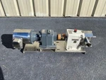 Jensen .5 Hp Positive Displacement Pump & Motor, Sanitary Food Grade Stainless. Fixed Price $5750.00.