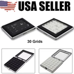 30 Grids Loose Diamond Storage Box Gemstone Display Case Holder Collection. Fixed Price $18.33.