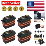 Quality MG995 Servo Motors: 4-PACK Digital High-speed, 180 Control, 13KG Torque. Fixed Price $41.99.