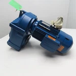 Sew FA77/GDRE100LC4BE5HR 14.06:1 Ratio 124RPM Gear Motor 5HP 230/460V W/ Brake. Fixed Price $2699.99.