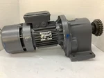 Mgm 80B4 0.90 Kw 277/480V 1680 Rpm W/ Rossi Motoriduttori Gear Reducer. Fixed Price $225.00.