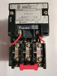 Square D 8536SCG3S Magnetic Motor Starter, Size 1, 200-575VAC, 10HP 4F-41 Usa. Fixed Price $78.00.
