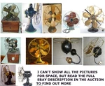 Antique Electric Fan Research Motor Catalog Ad Collection Dynamo Ac Edison Ge. Fixed Price $49.95.