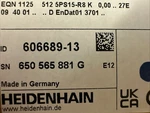 Heidenhain Eqn 1125 512 Line Rotary Encoder 606689-13 New Box. Fixed Price $1800.00.