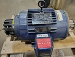 Marathon Blue Max 5 Hp Inverter Duty Motor W/ Dynapar Hs 20 Incremental Encoder. Fixed Price $425.00.