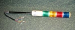 Patlite Light Tower Sef-t (4) Color Blue-red-yellow-green 28" Tall (41415-TUB-L). Fixed Price $35.00.