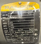 Used: Baldor Spec 34L088X419G1 MOTOR-1HP-3PHASE-415V-1425RPM. Fixed Price $159.00.