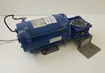 Bluffton 1121007441, 1/2 Hp, 115V. 1725 Rpm With 25:1 Reducer. Used.. Fixed Price $201.03.