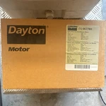 Dayton Belt Drive Fan & Blower Motor 115V 4.6A 1725 Rpm 6K778H. Fixed Price $130.00.