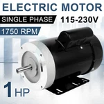 General Purpose Motor Electric 1HP 56C Frame Single Phase 115/230V 1750RPM. Fixed Price $229.99.