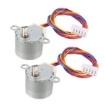 Uxcell 2PCS 24BYJ48 Dc 12V Reduction Stepper Motor Micro Reducer Stepping Mot.... Fixed Price $26.59.