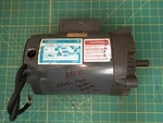 Gould C153 1725RPM 1/4HP Electric Motor 115/230VAC 1PH Face Mount 56C. Fixed Price $90.00.